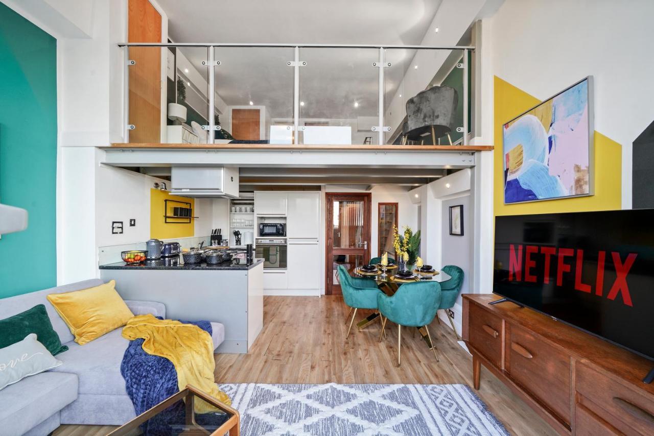 Stunning Duplex Of Central Nottingham - Balcony Buitenkant foto